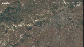 Google Timelapse: Harbin, Heilongjiang, China