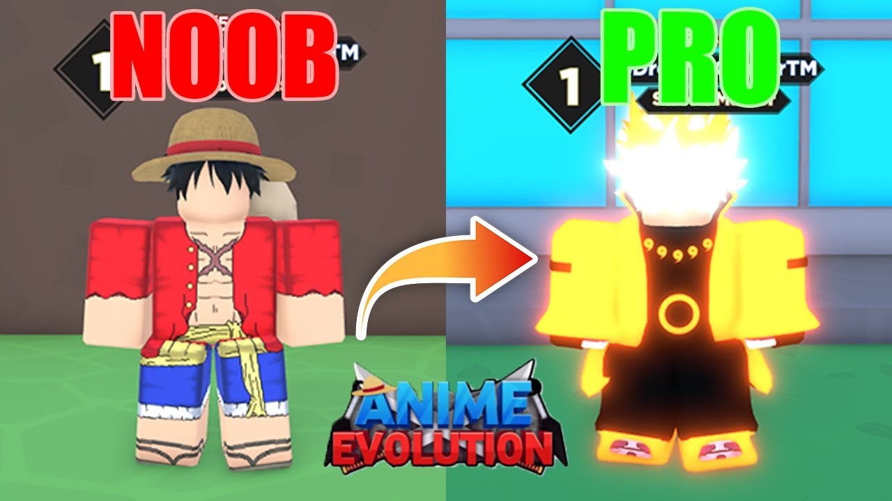 NOOB To PRO In Anime Evolution Simulator Day 3 - YouTube