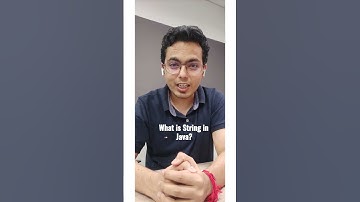 What is String in Java? #interview #questions #prepration