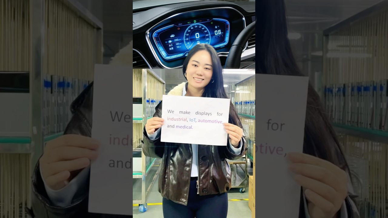 Custom lcd factory for industrial automation, IOT, automotives, medical equipment. 