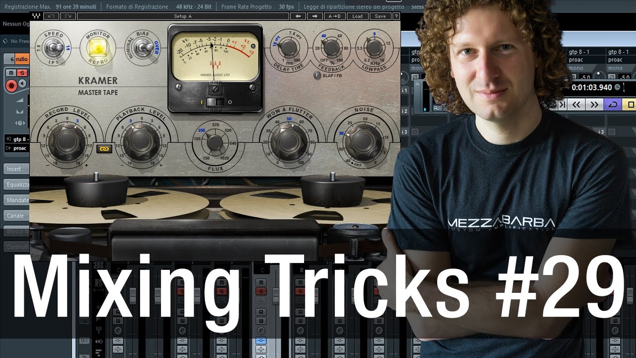 Tape emulation on snare  | Mixing Tricks 29