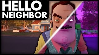 SECRET PARALLEL DIMENSION! - Hello Neighbor (Alpha 2 Update No Clip Gameplay!)