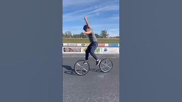 This one was a fun one to land! #circus #unicycle #wow #balance