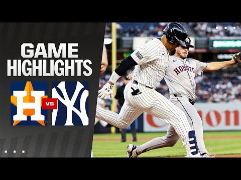 Astros vs. Yankees Game Highlights (5/8/24) | MLB Highlights