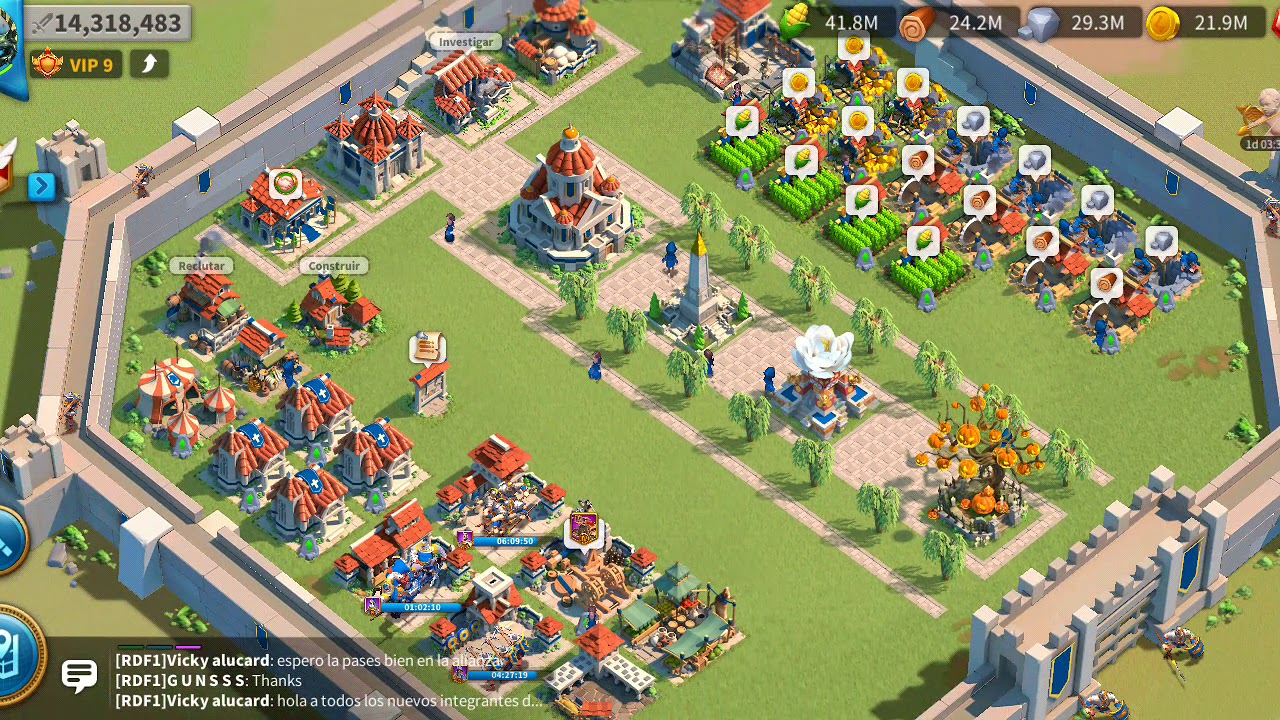 Красивый план города в rise of kingdoms