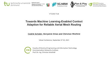 [IEEE VTC Fall 2021] Towards Machine Learning-Enabled Context Adaption for Reliable Aerial Mesh R...
