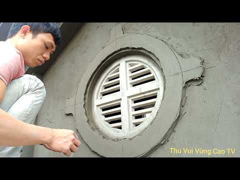 Video Đắp Chỉ Trang Trí ô Cửa Tròn , Hướng Dẫn Cách Đắp Chỉ... - youtube