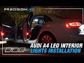 Audi A4 LED Interior Lights How to Install - multiple generations 2009 - Present