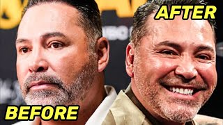 De La Hoya BEFORE &amp; AFTER Ryan Garcia BUSTED UP &amp; BEAT Devin Haney