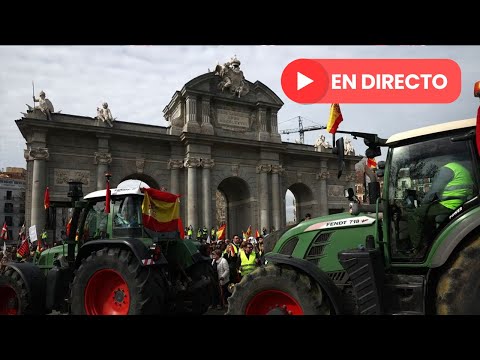 DIRECTO | Miles de agricultores se manifiestan en Madrid