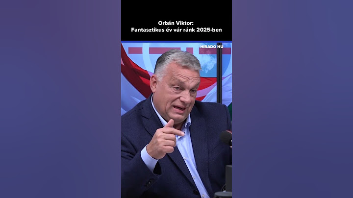 Orbán Viktor: Fantasztikus év vár ránk 2025-ben