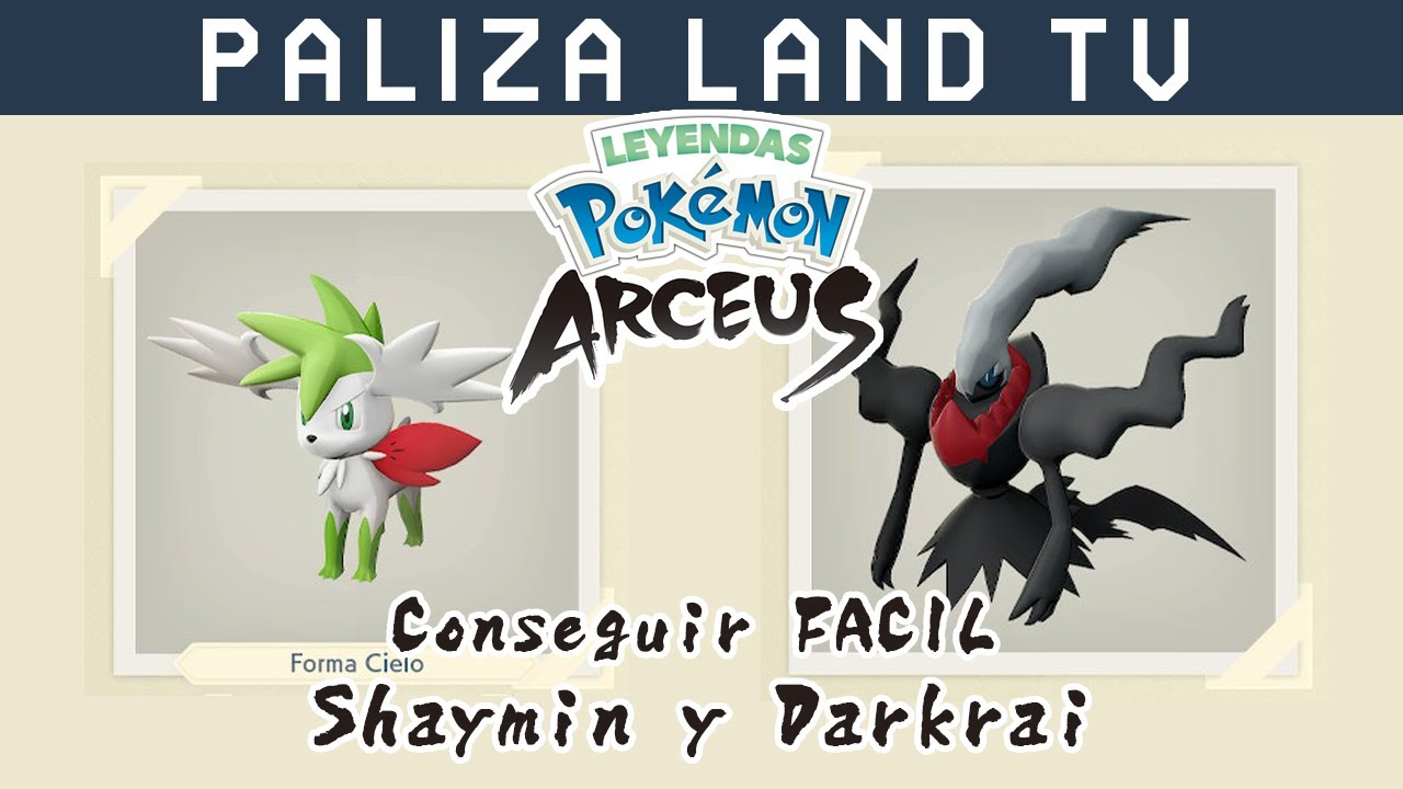 Guardiões: Arceus, Shaymin e Darkrai (Parte 2)