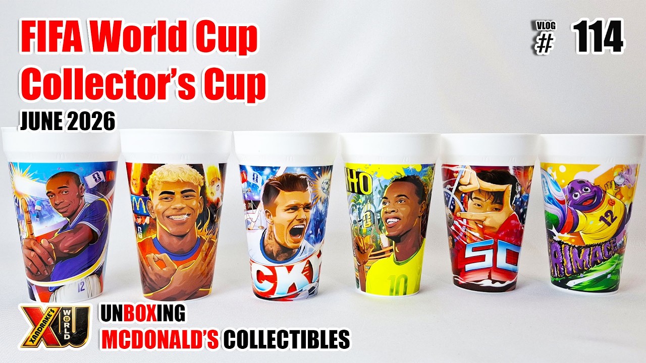 FIFA World Cup 2026 Collector's Cups | McDonald's Collectibles