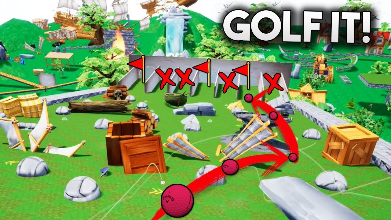 LE ENGAÑO Y LE ROBO EL MAPA!! *TROLLEADA* EN GOLF IT!