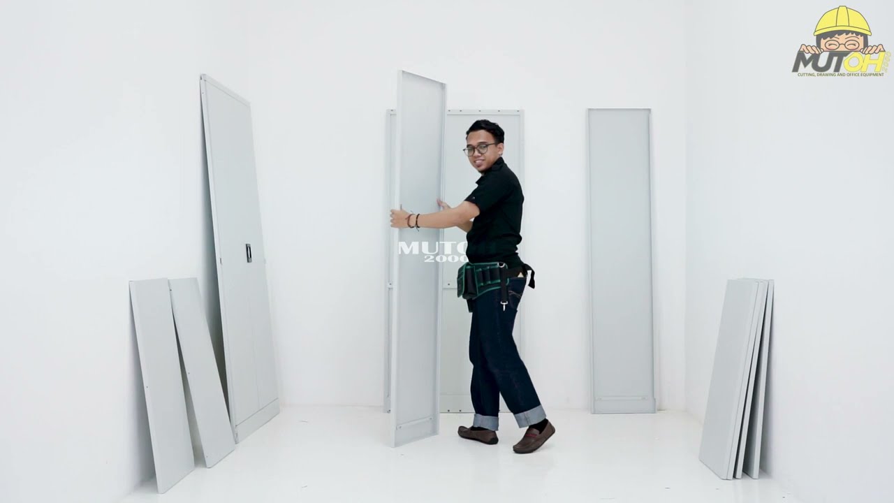 Perakitan Lemari Arsip Swing Plat Victory FC-05