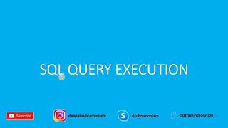 Full How SQL Query Executes Background Process!! Explained in Tamil Guide