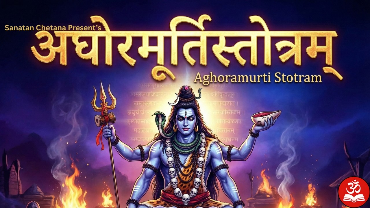 🔱 Shri Aghoramurti Stotram | अघोरमूर्तिस्तोत्रम् | Most Powerful Shiva Mantra | Monday Special