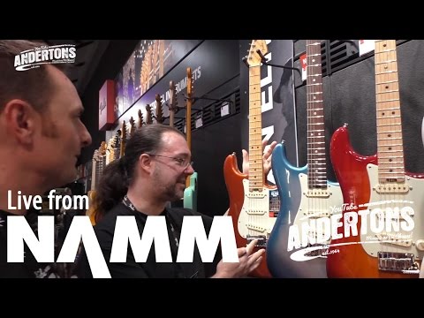 Fender Elite and Magnificent Seven Guitars - NAMM 2016