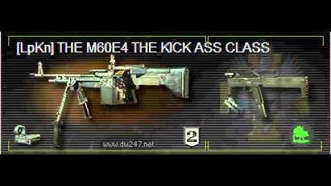 How to set up a M60E4 in MW3