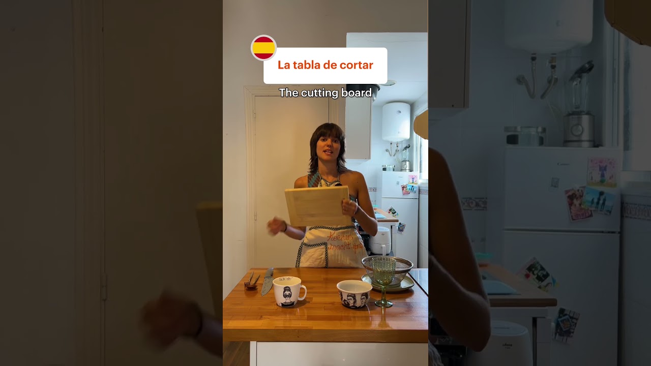 Kitchen Vocabulary in Spanish 🍳🥣 🍽️