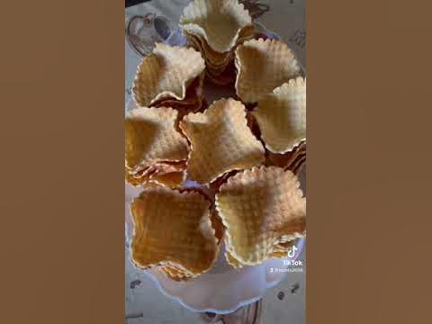 Вафли домашние с мороженым - YouTube
