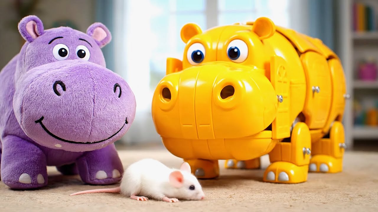 Robots vs Cat & Mouse — The Cutest War Ever