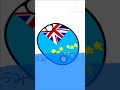【ポーランドボール】各国の上昇するもの　#shorts　#ポーランドボール　#polandball　#日本　#japan　#ツバル　#tuvalu