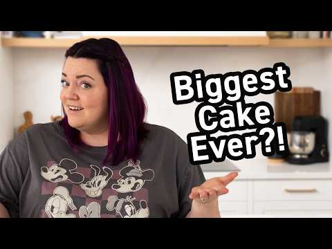 Getting ready for the biggest & craziest cake we've ever made!