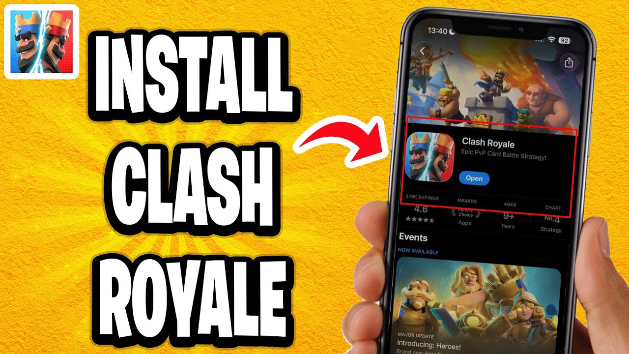 How To Install Clash Royale - YouTube