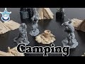 Lizardfolk Campsite - 3D Printed Scenery