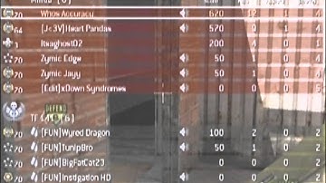 6 Man Kill Feed: MW2