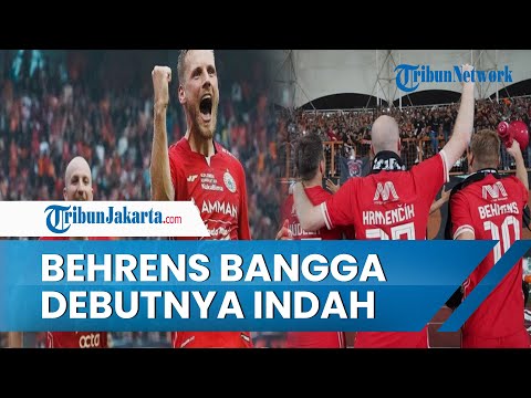 Hanno Behrens Mengaku Bangga Debutnya di Persija Jakarta Bisa Berjalan Indah: Tim yang Hebat