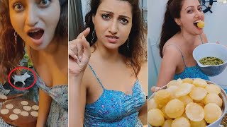 Hamsa Nandini Making Mumbai Chat Panipuri Video Hamsa Nandini Coking Video Movie Blends