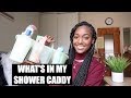 WHAT'S IN MY SHOWER CADDY 2018 : SPELMAN EDITION + Tips for College | KENNEDY SIMONE