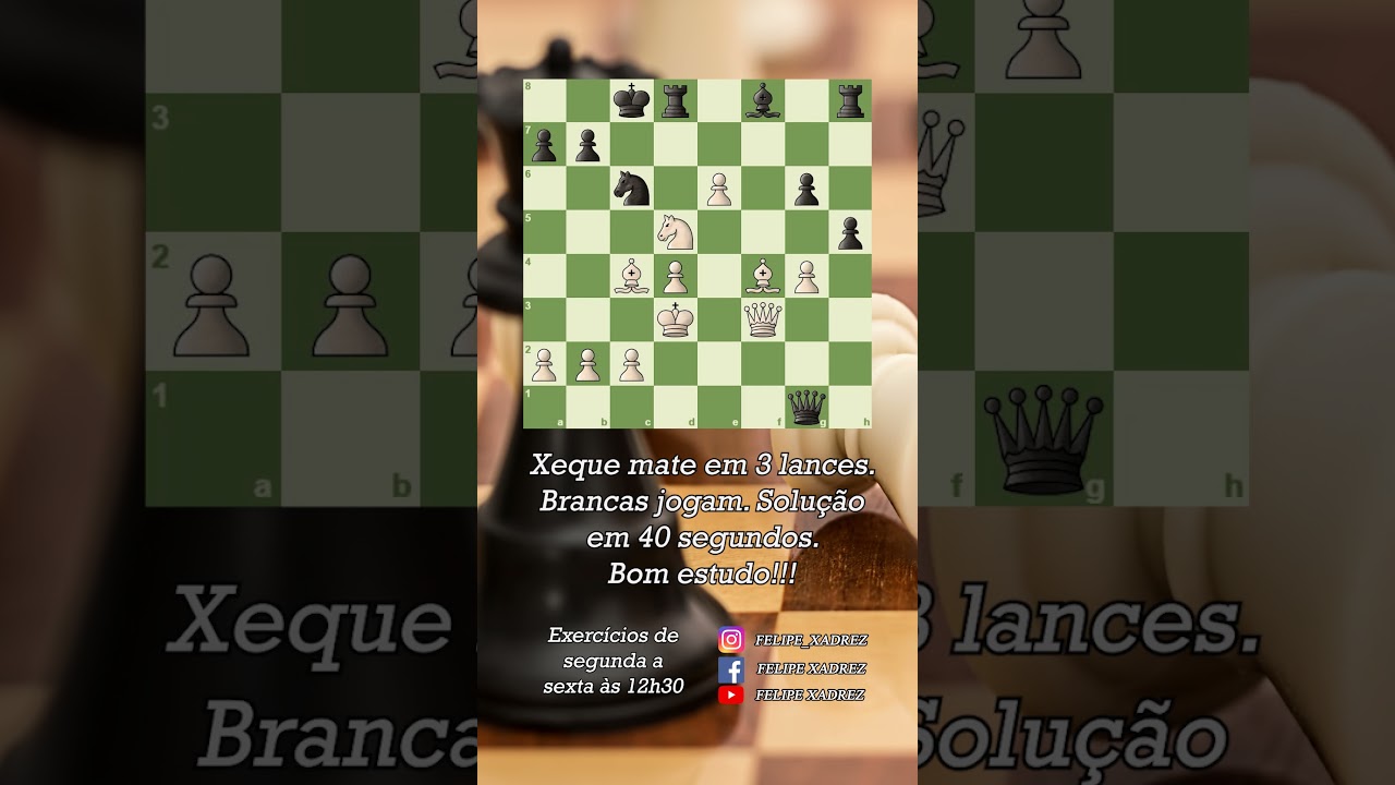 Basic Checkmates and More - Lições de Xadrez 