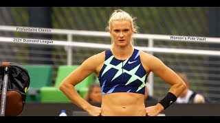 Women's Pole Vault. Prefontaine Classic. Diamond League. Hayward Field, Eugene, OR, USA. 8/21/2021