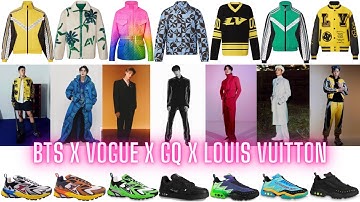 BTS x Vogue Korea x GQ Korea x Louis Vuitton OUTFITS #BTS #방탄소년단 #BTSFashion #BangtanStyle
