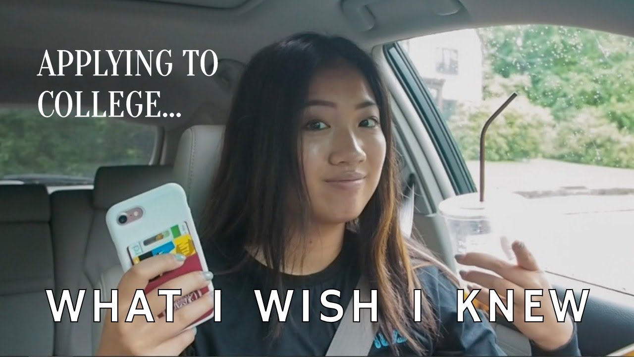 COLLEGE APPLICATION 101 (advice, tips, what I wish I knew)