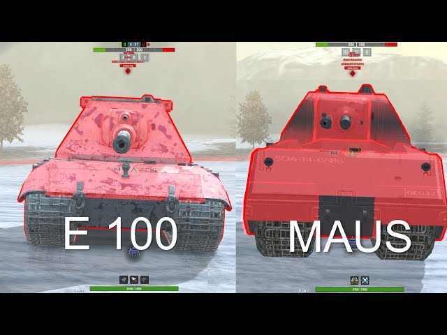 ЧТО ЛУЧШЕ МАУС или Е-100 Wot BLITZ - YouTube