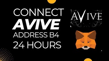How to link #avive wallet address for withdrawal