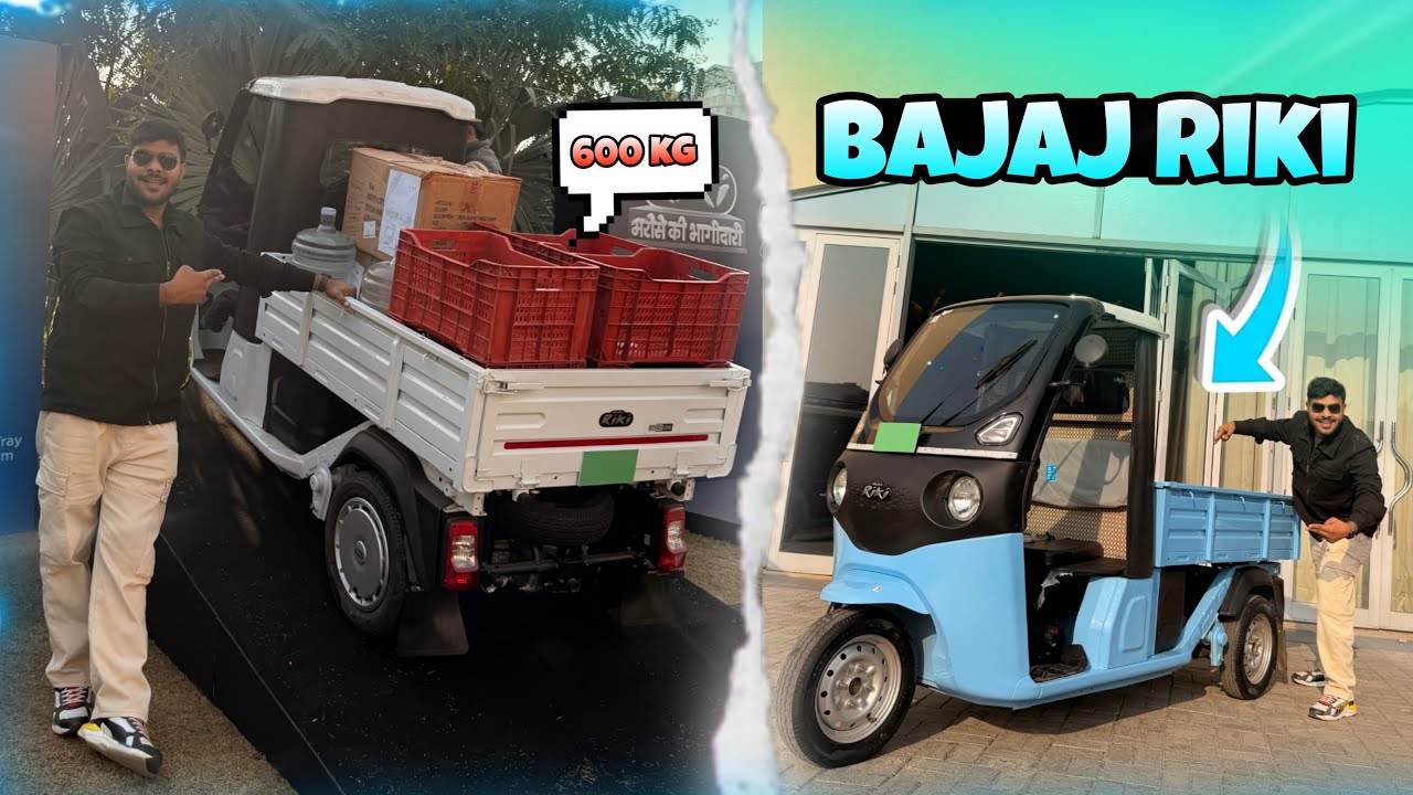 Bajaj RIKI Loader 2025 – Sabse Powerful Electric Loader? Full Details 😍 