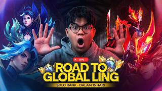 DAY 4 PUSH GLOBAL LING SOLO RANK GA HONOR GAK OFF