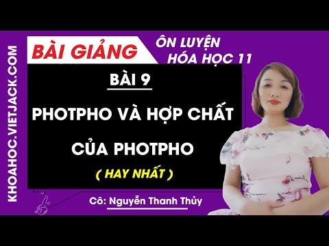 Video: Kali photphua là ion hay cộng hóa trị?