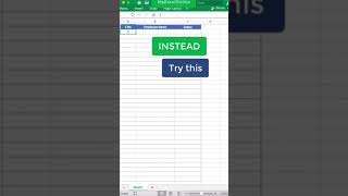List on Excel mac 🪄 #myexcelonline #excel #shorts