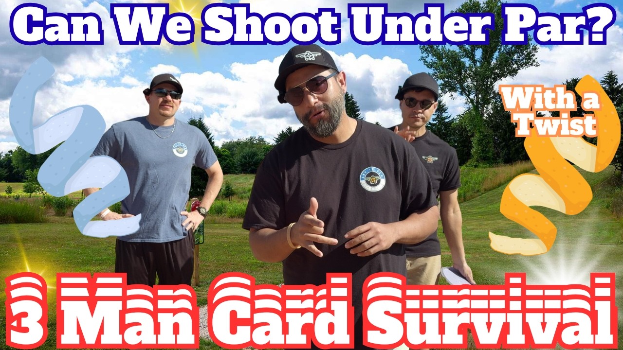 Can we hit our goal? Survival Disc Golf. #discgolf