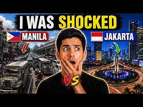 Manila vs Jakarta Look the Same… Until You See This 🇵🇭🇮🇩