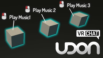 How to Create a Music Toggle Button - Udon/ VRChat SDK3.0