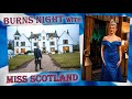 118 burns night with miss scotland 