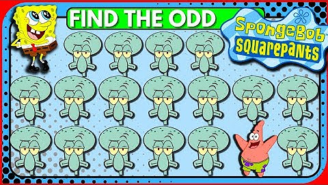 Find The ODD One Out | SpongeBob Quiz 🧽🍍