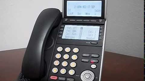 How to Set Call Forwarding on a Busy/No Answer on IPKII/SV8100/SV9100 NEC Phone System